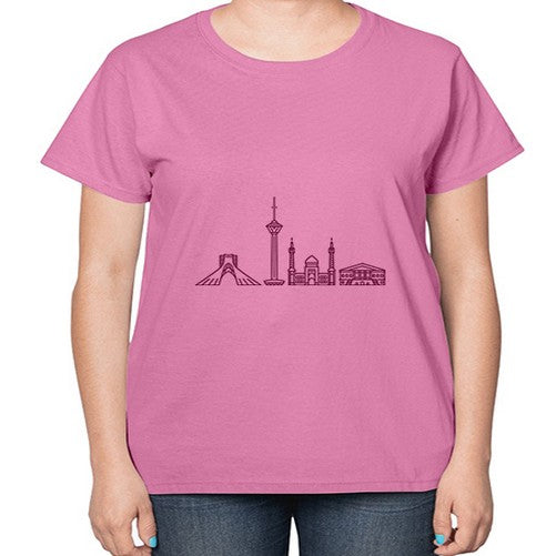 Tehran 1955# - cities-  Ladies T-Shirt