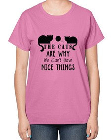 The Cats Style 118# - cats-  Ladies T-Shirt