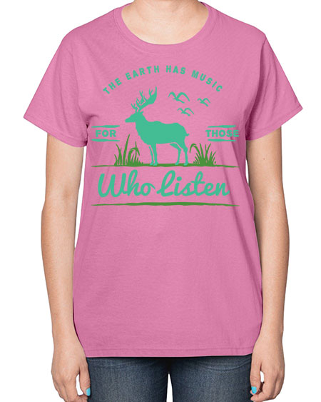 The Earth Has Music 15# - nature-  Ladies T-Shirt