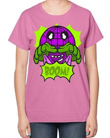 The boomdays 249# - cartoon general-  Ladies T-Shirt