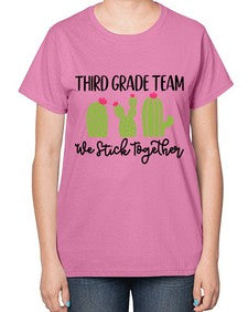 Third Grade Team 977# - third grade-  Ladies T-Shirt