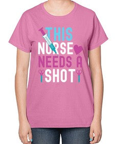 This Nurse Style 1561# - nurse-  Ladies T-Shirt