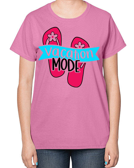 Vacation Mode Style 8# - summer-  Ladies T-Shirt