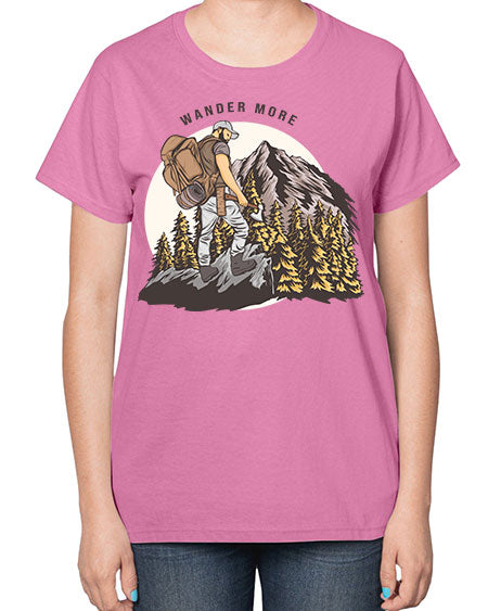 Wander More 3# - nature-  Ladies T-Shirt