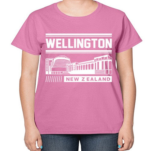 Wellington 2116# - cities-  Ladies T-Shirt