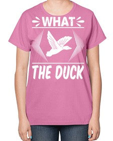 What The Duck Style 8# - ducks-  Ladies T-Shirt