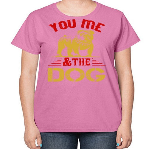 You Me The Dog Style 140# - dogs-  Ladies T-Shirt