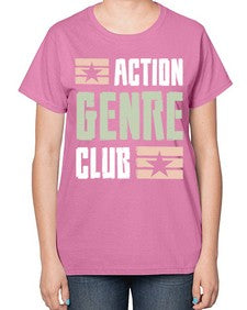 action genre club 59# - video games-  Ladies T-Shirt