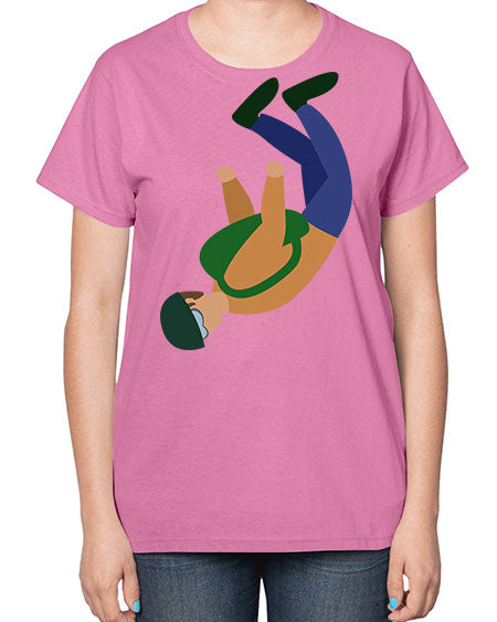 all in one 03# - parachute-  Ladies T-Shirt