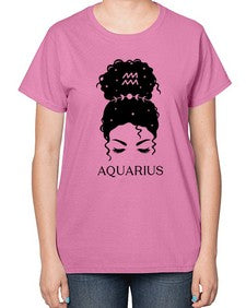 aquarius 81# - aquarius-  Ladies T-Shirt