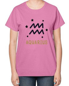 aquarius 83# - aquarius-  Ladies T-Shirt