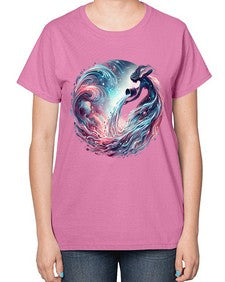 aquarius 91# - aquarius-  Ladies T-Shirt