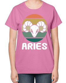 aries 134# - aries-  Ladies T-Shirt