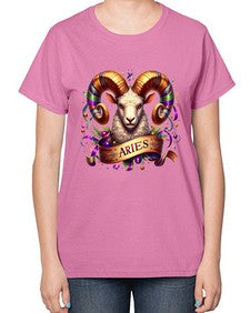 aries 136# - aries-  Ladies T-Shirt