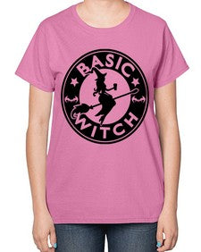 basicwitch 54# - witch-  Ladies T-Shirt