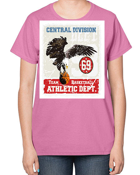basket eagle 7# - birds-  Ladies T-Shirt