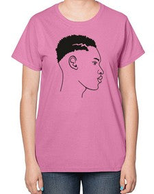 beardman 49# - black boys or men-  Ladies T-Shirt