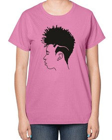 beardman 60# - black boys or men-  Ladies T-Shirt