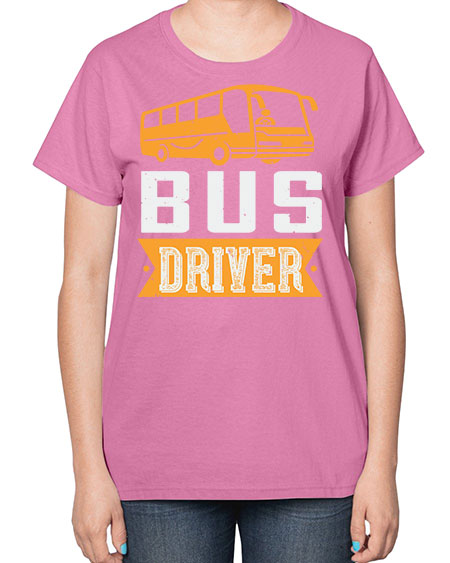 bus driver Style 641# - Bus Driver-  Ladies T-Shirt