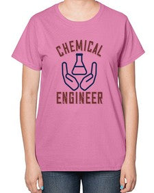 chemical engineer Style 86# - engineer-  Ladies T-Shirt