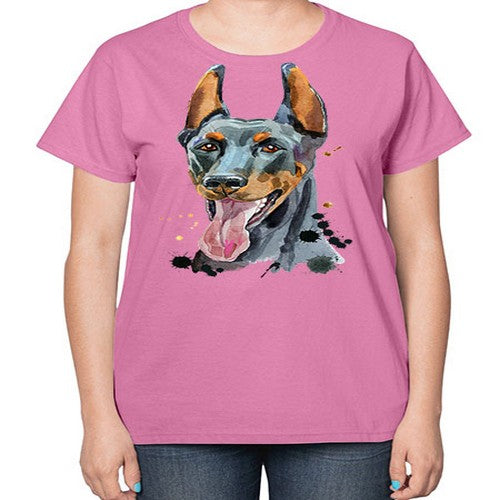 dog 105# - dogs-  Ladies T-Shirt