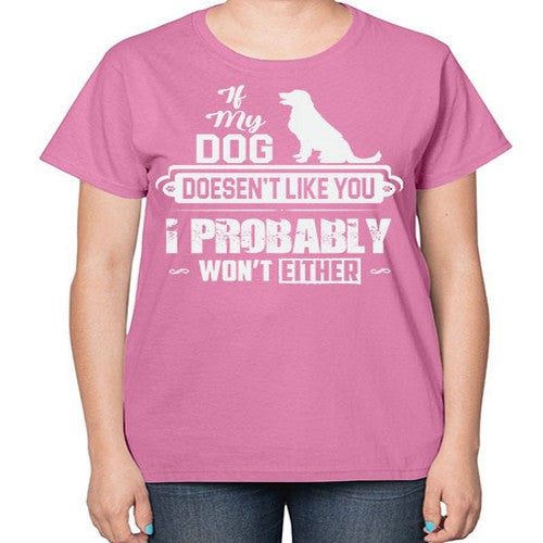 dog 113# - dogs-  Ladies T-Shirt