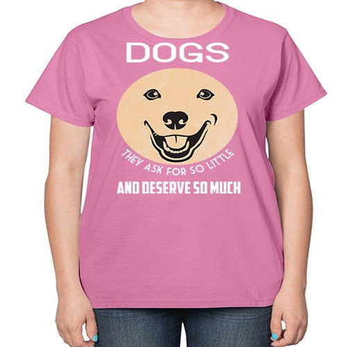 dog 115# - dogs-  Ladies T-Shirt