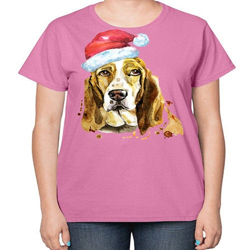 dog hat 108# - dogs-  Ladies T-Shirt