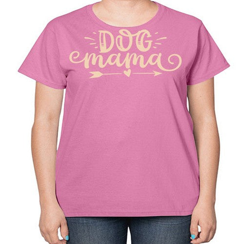 dog mama 83# - dogs-  Ladies T-Shirt