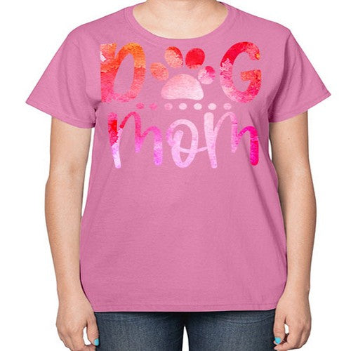 dog mom 86# - dogs-  Ladies T-Shirt