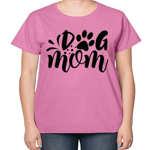 dog mom Style 96# - dogs-  Ladies T-Shirt