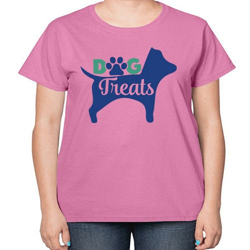 dog treats Style 93# - dogs-  Ladies T-Shirt