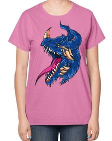 dragon 173# - dragon-  Ladies T-Shirt