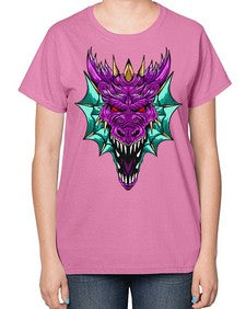 dragon 175# - dragon-  Ladies T-Shirt