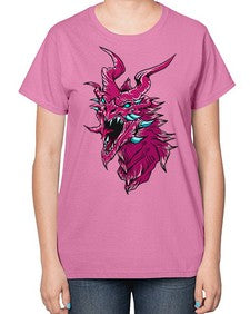 dragon 177# - dragon-  Ladies T-Shirt