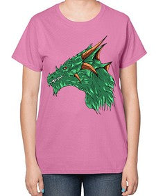 dragon 180# - dragon-  Ladies T-Shirt