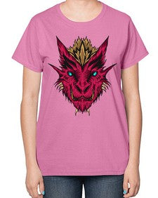 dragon 182# - dragon-  Ladies T-Shirt
