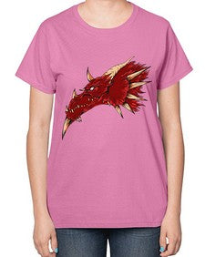 dragon 185# - dragon-  Ladies T-Shirt