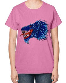 dragon 188# - dragon-  Ladies T-Shirt