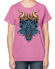 dragon 189# - dragon-  Ladies T-Shirt