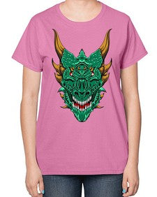 dragon 190# - dragon-  Ladies T-Shirt