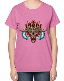 dragon 192# - dragon-  Ladies T-Shirt