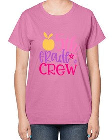 fifth grade crew 61# - fifth grade-  Ladies T-Shirt