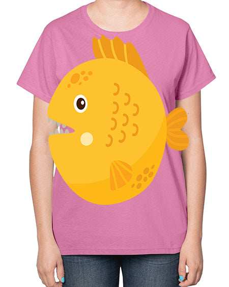 fish 55# - shark-fish-  Ladies T-Shirt