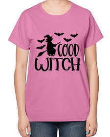 good witch 36# - witch-  Ladies T-Shirt