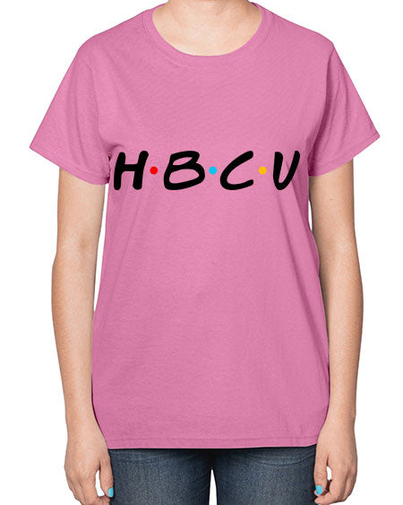 hbcu  138# - black words and phrases-  Ladies T-Shirt