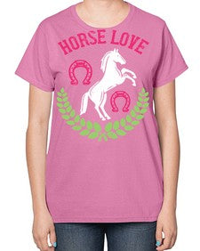 horse love Style 50# - horse-  Ladies T-Shirt