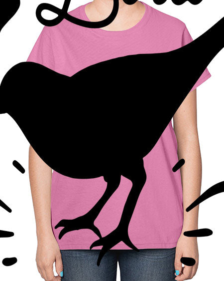 if you are a bird i am a bird 53# - birds-  Ladies T-Shirt