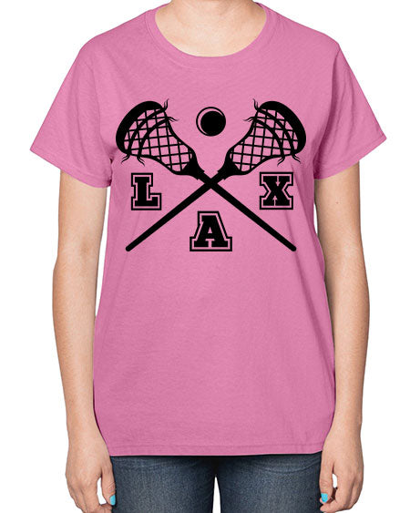lax 12# - lacrosse-  Ladies T-Shirt
