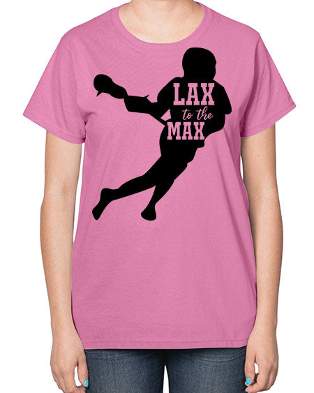 lax to the max 2# - lacrosse-  Ladies T-Shirt